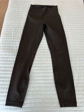 lululemon athletica Black High-Rise 7/8 Leggings